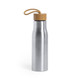 Drink Bottle 600ml bamboo lid stainless steel