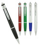 Plastic pen with push action colourful barrel parker style refill Munich