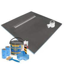 Linear Wet Room Shower Trays (30mm Thickness) - Sirra