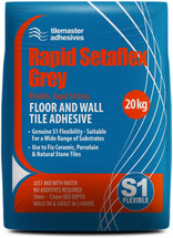 Fast Set Flexible Tile Adhesive - 20Kg - Grey