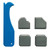Silverline Silicone Sealant Joint Smoothing Finishing Kit - (5pce)