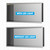 INSL8 Stainless Steel Brushed Steel Shower Niches – Shelved & Standard Options | With or Without LED Lighting