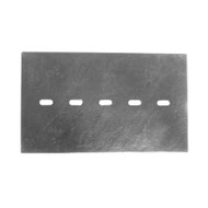 Grey SMC Drain Cover with Holes