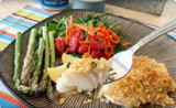 Crunchy Baked Cod