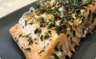 Garlic Butter Baked Salmon Recipe