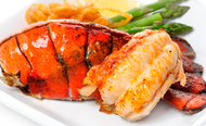 Broiled Lobster Tail with Garlic Butter