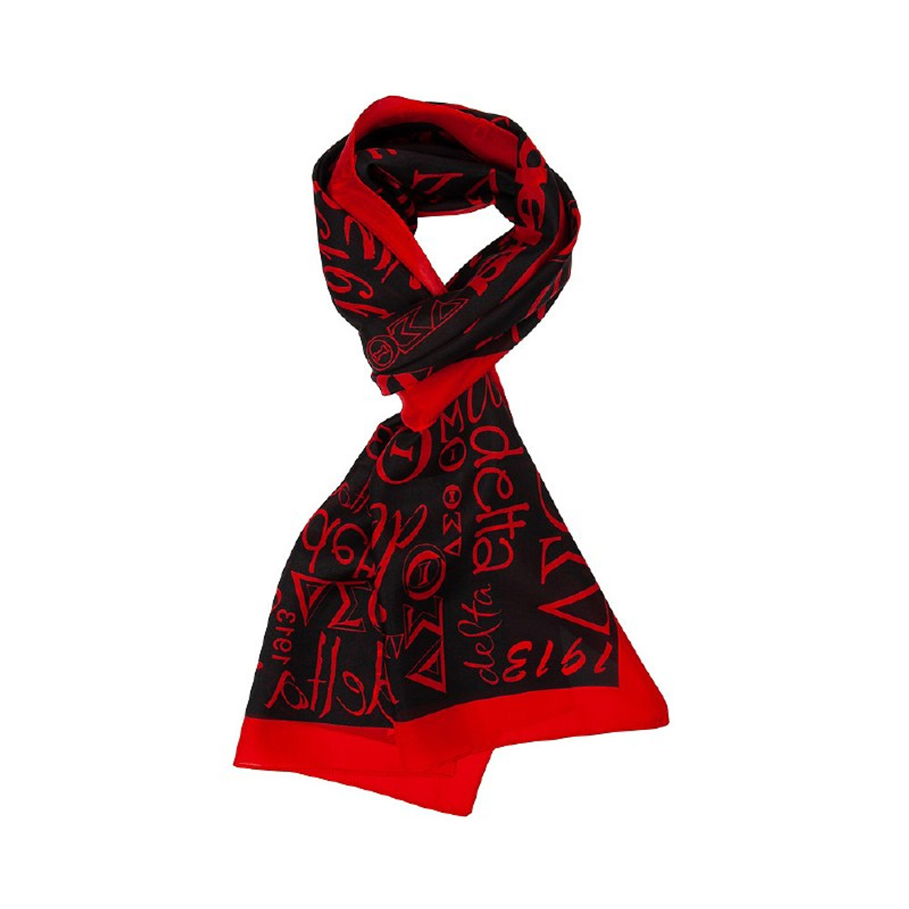 Drip Logo Repeater Scarf