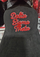 DST Suede Trucker Hat - Black 