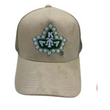 AKA Suede Trucker Hat - Khaki