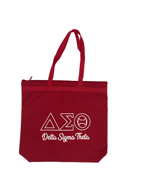 DST Large Zippered Tote