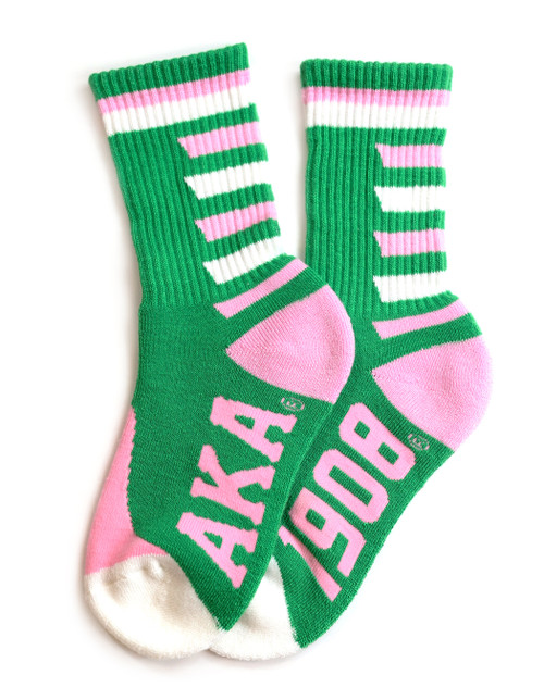 AKA 2 Pair Sock Bundle - The Greek Spot, LLC