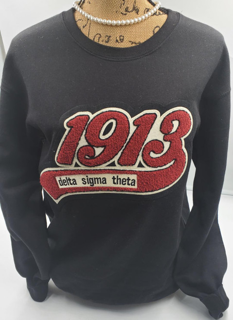 1913 Chenille Crewneck Sweatshirt 