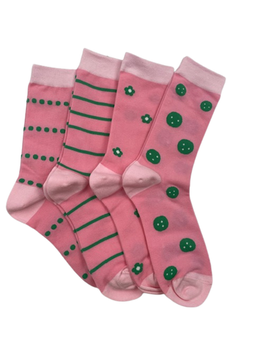 AKA 2 Pair Sock Bundle - The Greek Spot, LLC