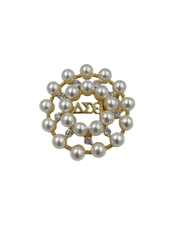 Pearl Ivy Lapel Pin - Small