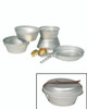 MIL-TEC® ALUMINUM COOK SET (2-POTS, PAN & BURNER) MIL-TEC® ALUMINUM COOK SET (2-POTS, PAN & BURNER)