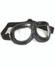 BRITISH RAF STYLE BLACK AVIATOR GOGGLES