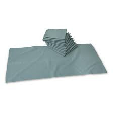 US GREEN SMALL BED SHEETS LIKE NEW