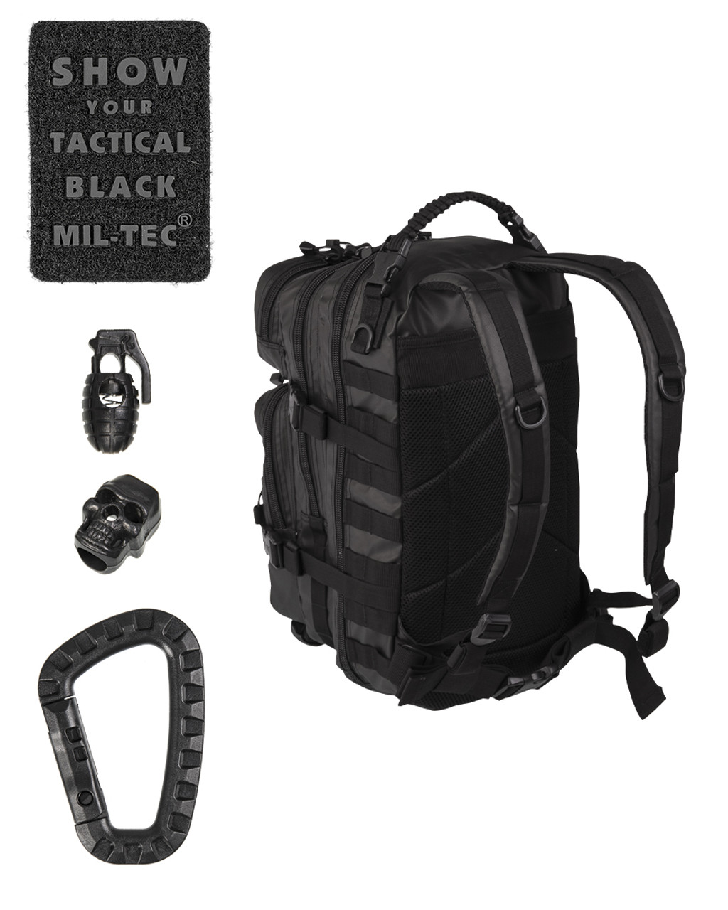 MIL-TEC® GREEN/BLACK LARGE RANGER ASSAULT PACK NEW - STURM-MILTEC USA.