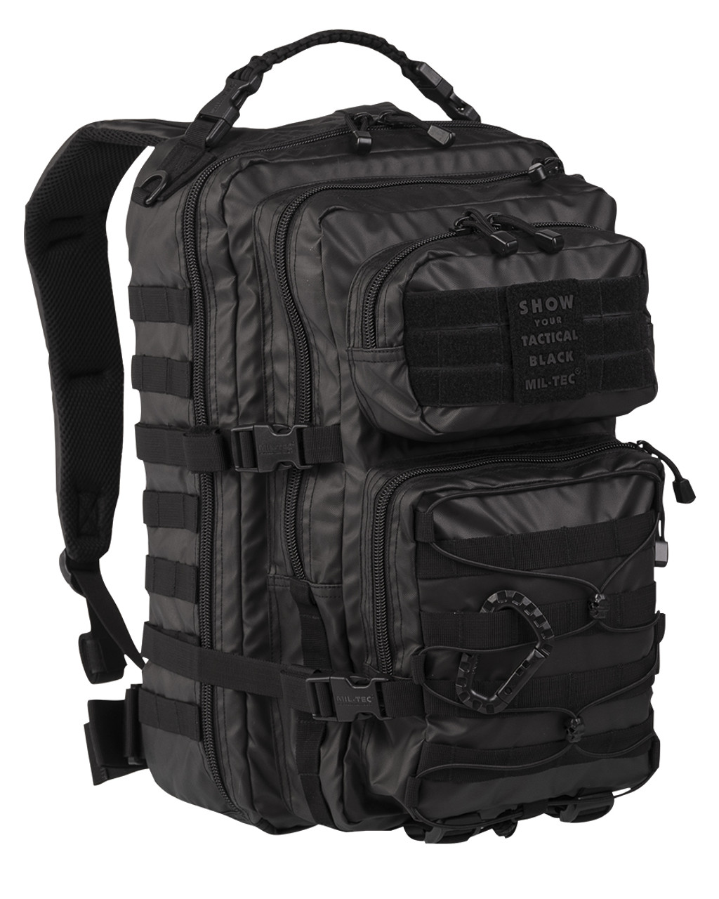 MIL-TEC® BLACK 36L TACTICAL ASSAULT PACK - STURM-MILTEC USA.