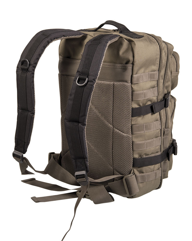 MIL-TEC® GREEN/BLACK 36L RANGER ASSAULT PACK - STURM-MILTEC USA.