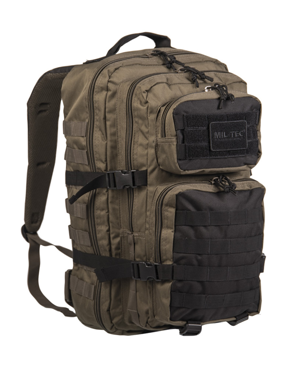 Mil-tec Mochila US Assault - Ranger Green/Negro 36L (Mil-tec