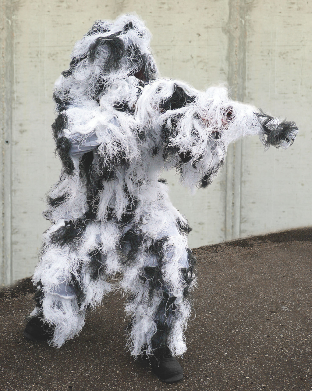 MIL-TEC® SNOW CAMO FR 4-PC. GHILLIE SUIT - STURM-MILTEC USA.