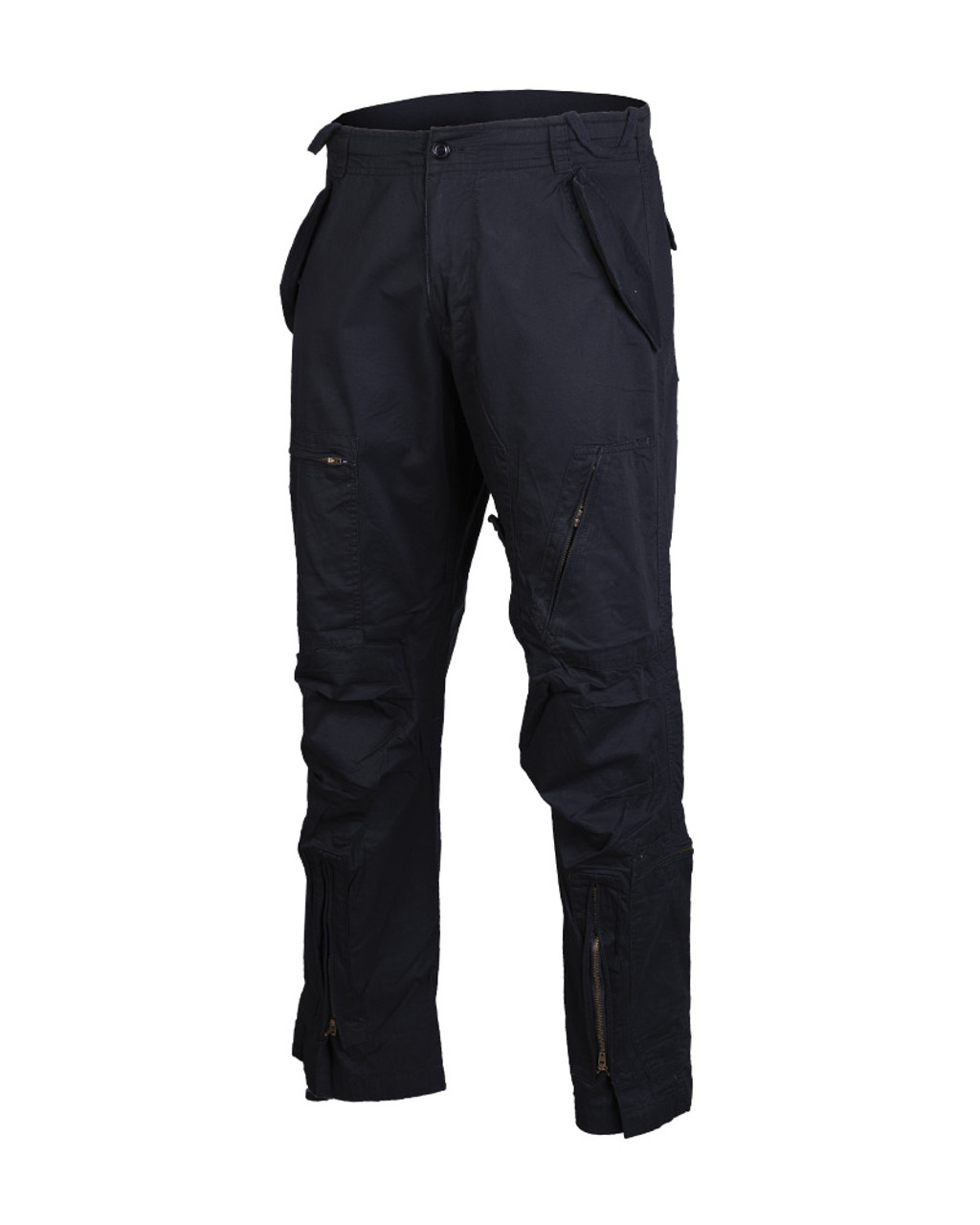 MIL-TEC® BLACK PRE-WASHED COTTON PILOT PANTS - STURM-MILTEC USA.