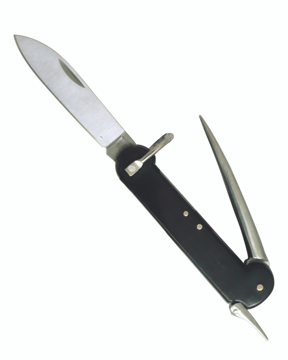 GERMAN BLACK SAILOR POCKET KNIFE NEW - STURM-MILTEC USA 