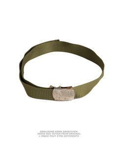 GREEK OD WEB TROUSER BELT USED