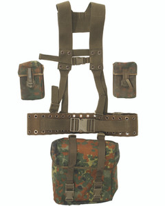 GERMAN FLECKTARN G3 5-PC. HARNESS SET USED