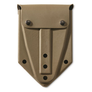 US GI OD RUBBERIZED SHOVEL COVER W/ALICE CLIPS NEW