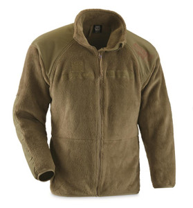 U.S. G.I. ECWS GEN III FLEECE JACKET, COYOTE