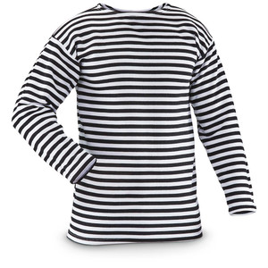 MIL-TEC® BLUE/WHITE STRIPED WINTER SWEATER
