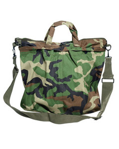 MIL-TEC® WOODLAND CAMO FLYER HELMET BAG MIL-TEC® WOODLAND CAMO FLYER HELMET BAG