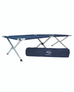 MIL-TEC® DARK BLUE ALUMINUM FOLDING COT W/BAG MIL-TEC® DARK BLUE ALUMINUM FOLDING COT W/BAG