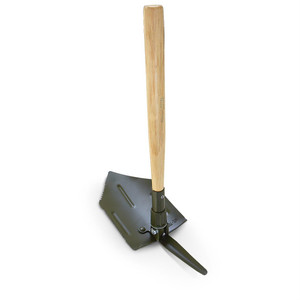 MIL-TEC® GERMAN STYLE FOLDING SHOVEL W/PICK MIL-TEC® GERMAN STYLE FOLDING SHOVEL W/PICK