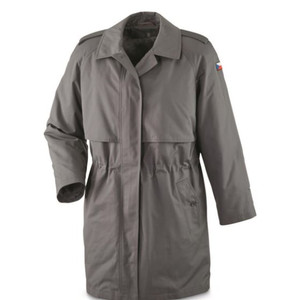 CZECH GREY PARKA W/ LINER LIKE NEW