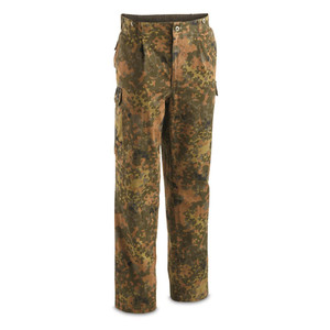 GERMAN FLECKTARN CAMO FIELD PANTS USED GERMAN FLECKTARN CAMO FIELD PANTS USED