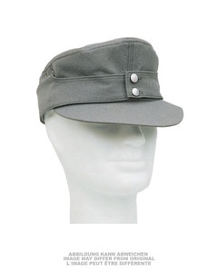 GERMAN GREY MOUNTAIN TROOP CAP USED GERMAN GREY MOUNTAIN TROOP CAP USED
