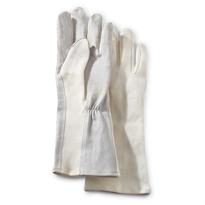 GERMAN BEIGE ARAMID PILOT GLOVES USED GERMAN BEIGE ARAMID PILOT GLOVES USED
