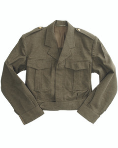 Belgian Military Surplus Olive Drab Ike Jacket Belgian Military Surplus Olive Drab Ike Jacket