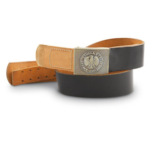 German Military Leather Uniform Belt