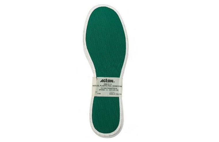 CANADIAN BLACK & GREEN PLASTIC INSOLE NEW