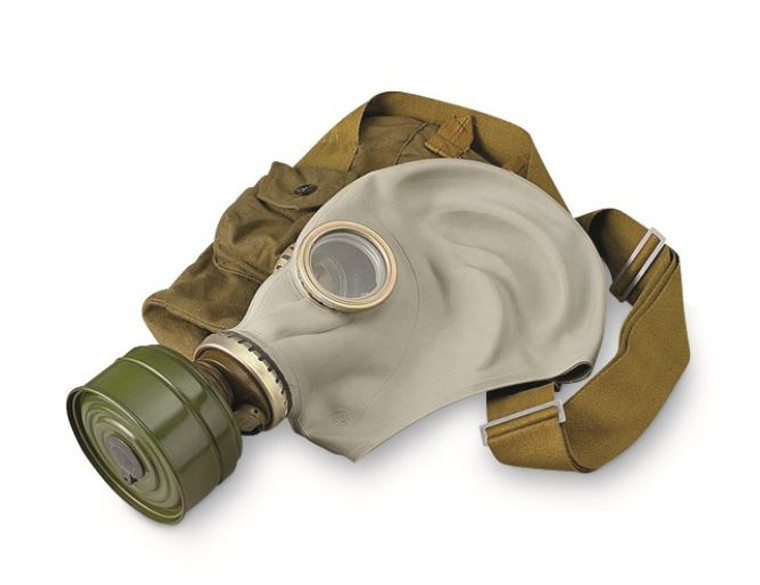 RUSSIAN GAS MASK W/FILTER & BAG NEW