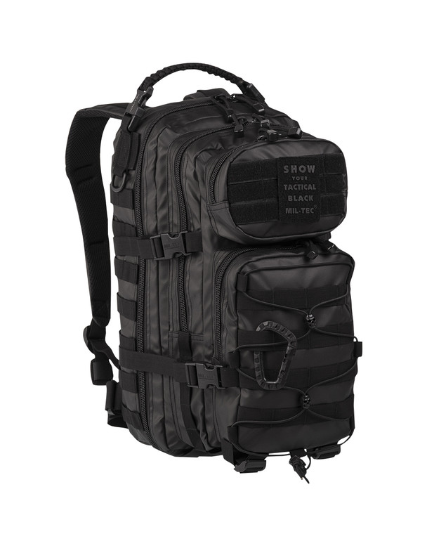 MIL-TEC® BLACK 20L TACTICAL ASSAULT PACK