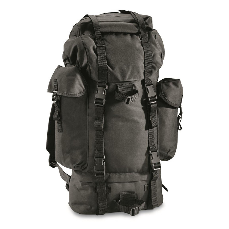 MIL-TEC® BLACK 65L COMBAT RUCKSACK