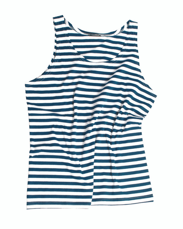 MIL-TEC® BLUE/WHITE STRIPED SAILOR TANK TOP