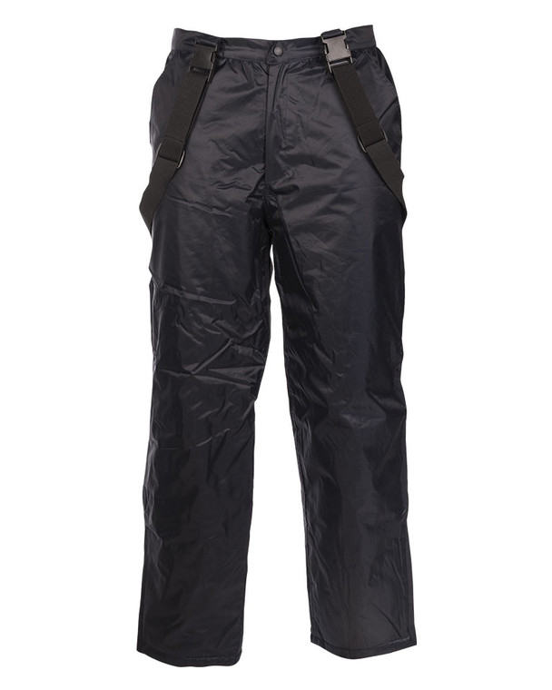 MIL-TEC® DARK BLUE THERMAL PANTS W/SUSPENDERS