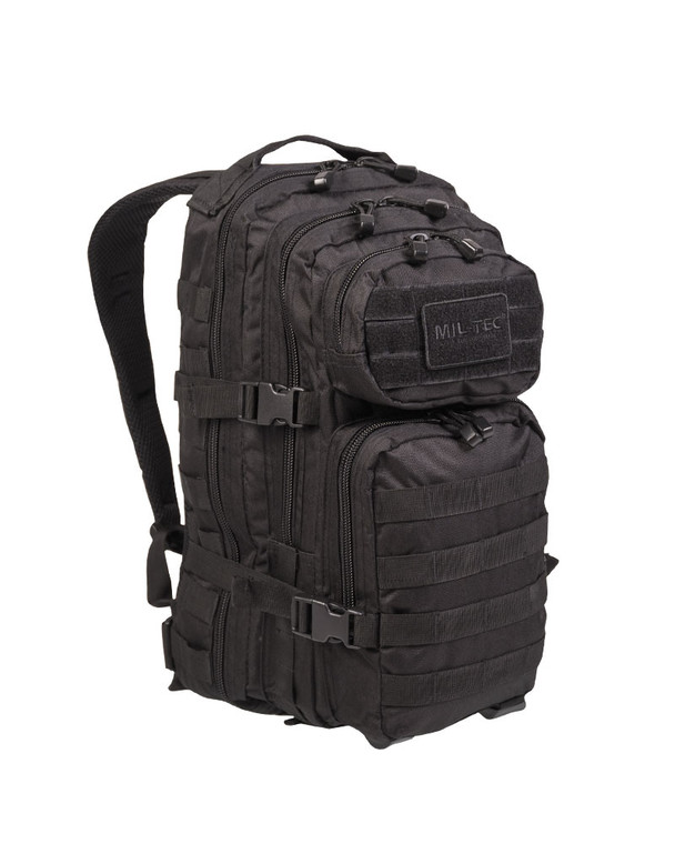 MIL-TEC® BLACK SMALL ASSAULT PACK NEW - STURM-MILTEC USA.