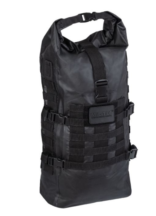 MIL-TEC® BLACK 35L TACTICAL SEALS DRY BAG